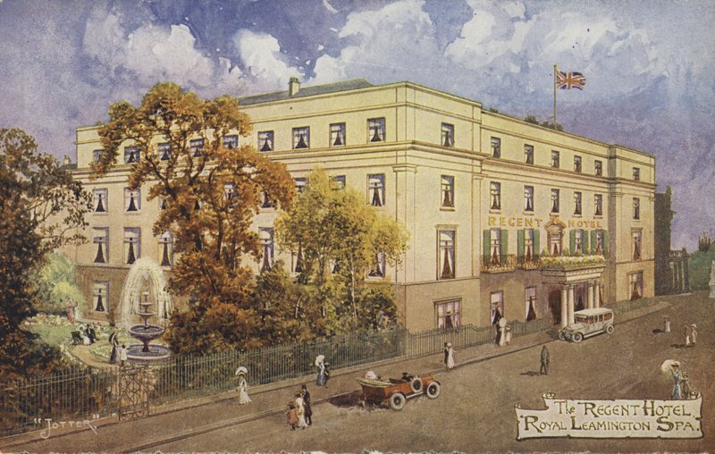 Hotel Regent, Royal Leamington Spa, Warwickshire autorstwa English School