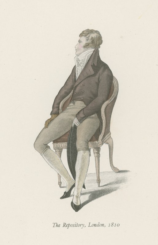 Repozytorium, Londyn, 1810 autorstwa English School