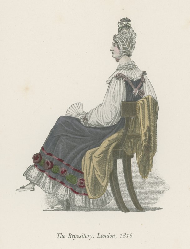Repozytorium, Londyn, 1816 autorstwa English School