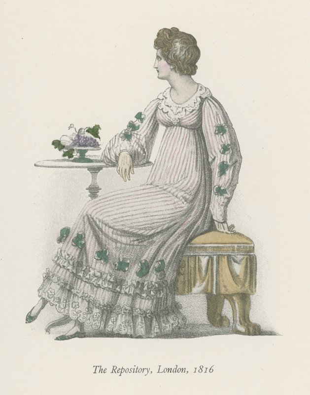 Repozytorium, Londyn, 1816 autorstwa English School