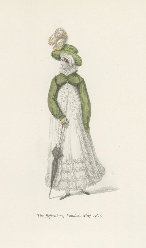 Repozytorium, Londyn, maj 1819 autorstwa English School