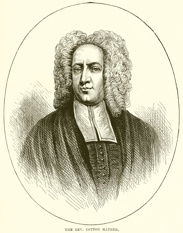 Wielebny Cotton Mather autorstwa English School