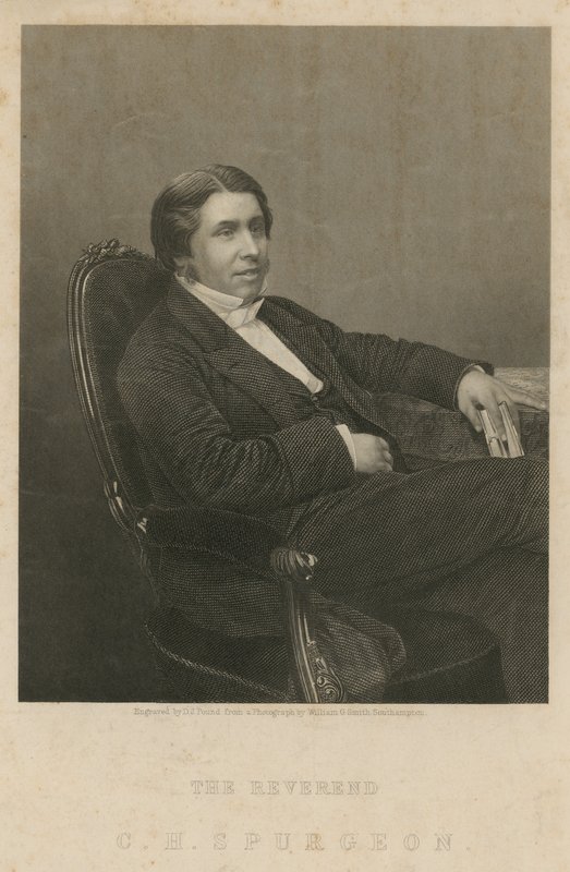 Wielebny Charles Haddon Spurgeon autorstwa English School