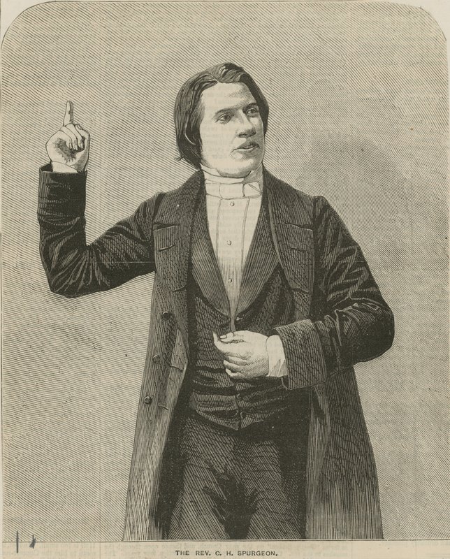 Wielebny Charles Haddon Spurgeon autorstwa English School
