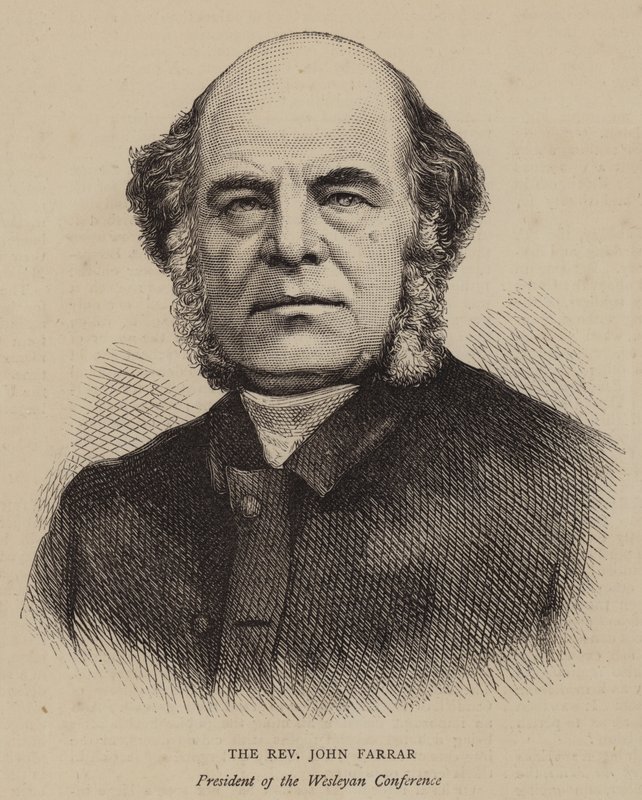 Wielebny John Farrar (grafika) autorstwa English School