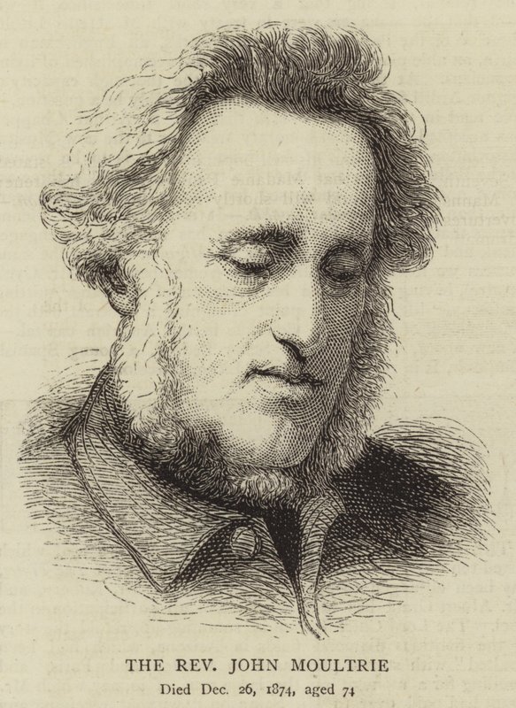 Wielebny John Moultrie (rycina) autorstwa English School