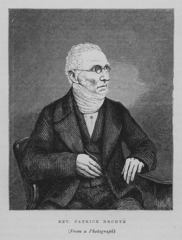 Wielebny Patrick Bronte (grafika) autorstwa English School