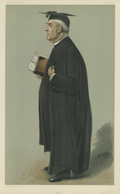 Wielebny William Baker autorstwa English School