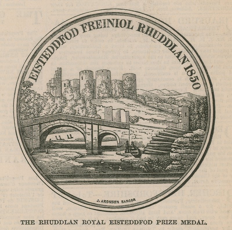 Medal Rhuddlan Royal Eisteddfod Prize autorstwa English School