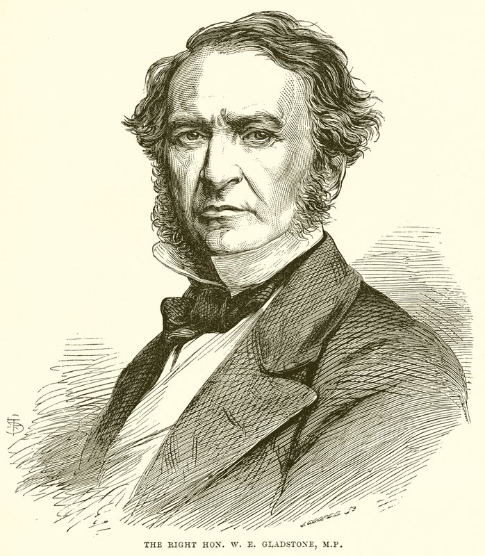 Właściwy kochanie. W.E. Gladstone, MP autorstwa English School