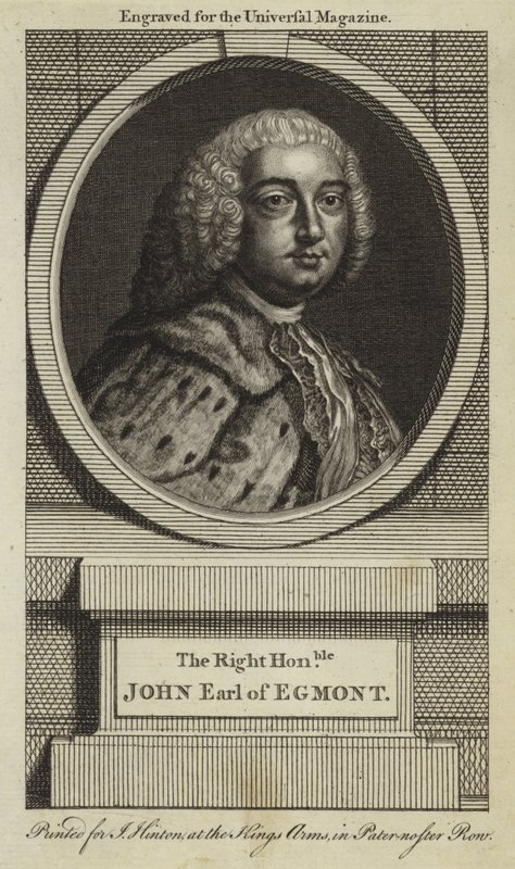 Wielce Szanowny John Earl of Egmont autorstwa English School
