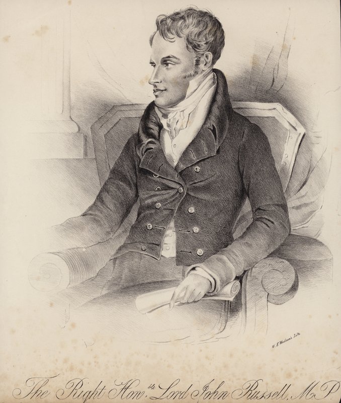 Właściwy Szanowny Lord John Russell autorstwa English School