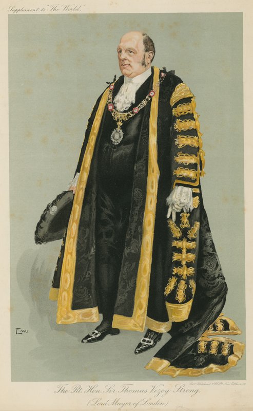 Wielce Szanowny Sir Thomas Vezey Strong autorstwa English School