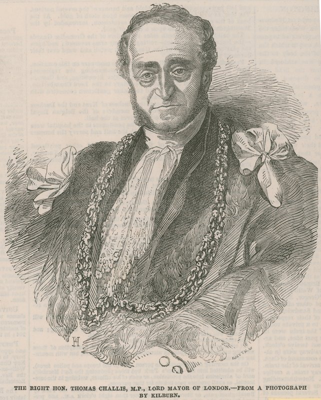 Szanowny Thomas Challis, poseł do parlamentu, burmistrz Londynu autorstwa English School