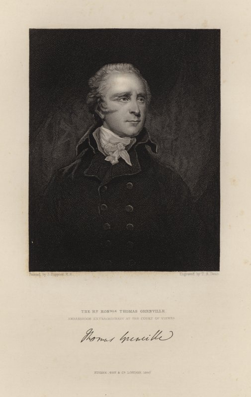 Wielce Szanowny Thomas Grenville autorstwa English School