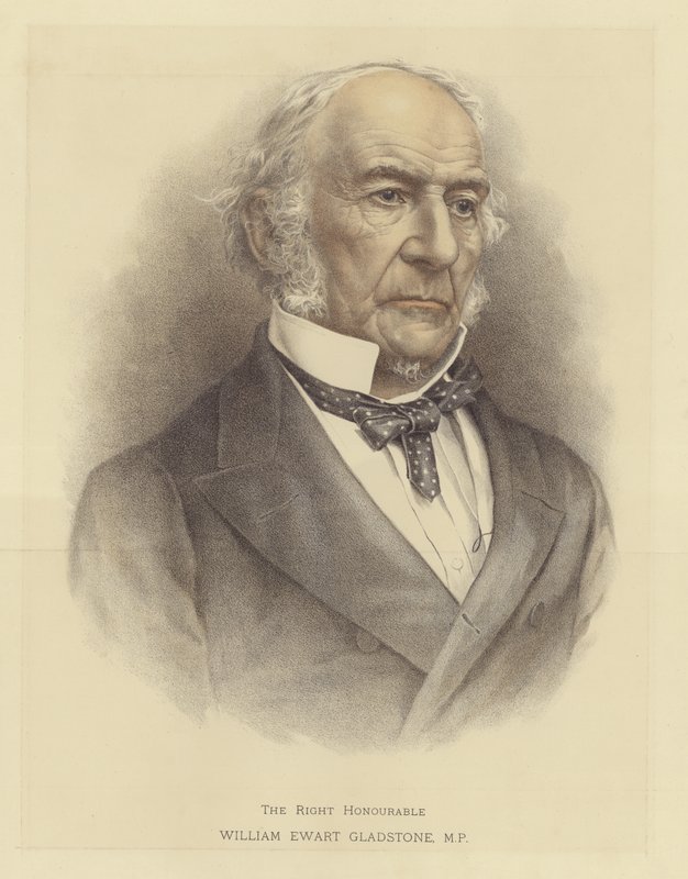 Wielce Szanowny William Ewart Gladstone autorstwa English School