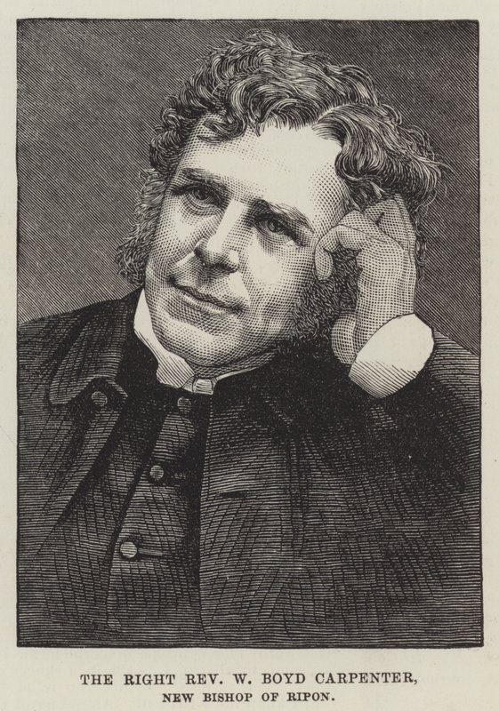 The Right Reverend W Boyd Carpenter, nowy biskup Ripon (rycina) autorstwa English School