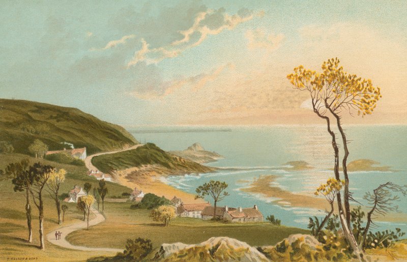 Droga z Gorey do St Catherines — Jersey autorstwa English School