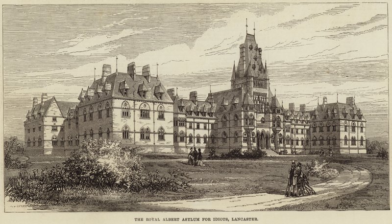 Royal Albert Asylum dla idiotów, Lancaster autorstwa English School
