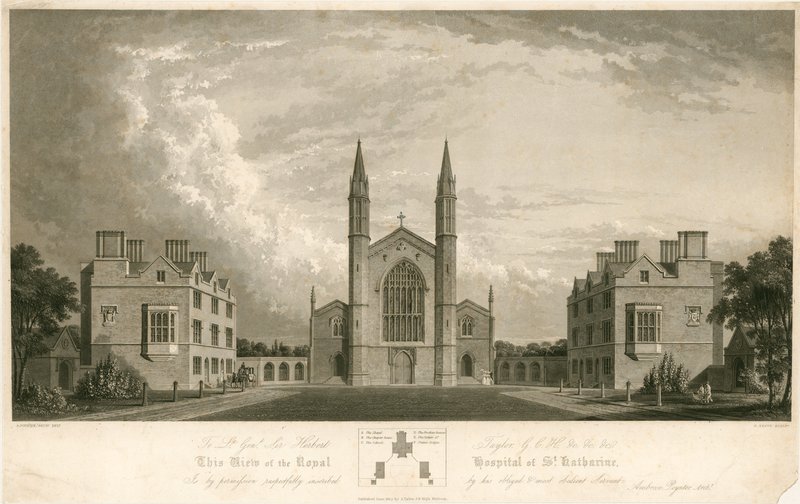 Królewski Szpital św. Katarzyny, Regents Park, Londyn autorstwa English School