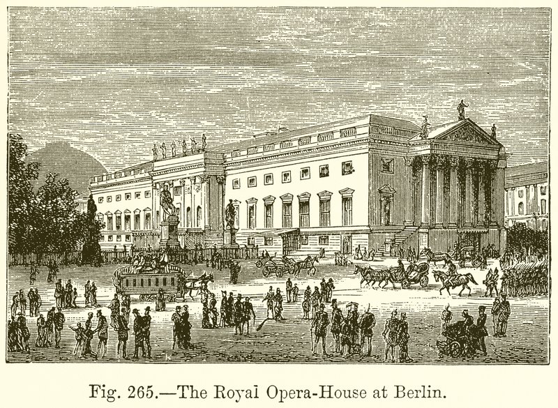 Royal Opera-House w Berlinie autorstwa English School