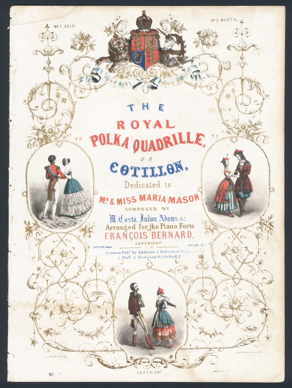 Królewski Quadrille autorstwa English School