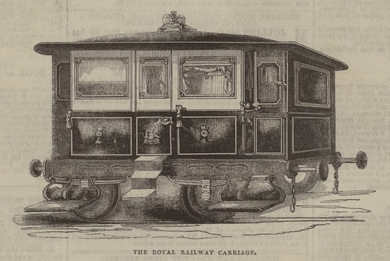 Królewski Wagon Kolejowy autorstwa English School