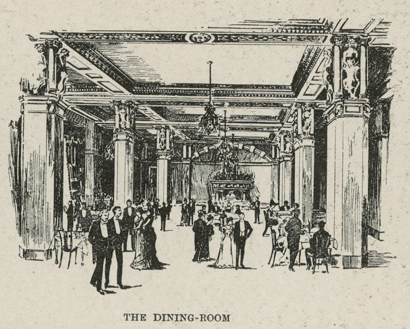 Russell Hotel, Russell Square: Jadalnia autorstwa English School