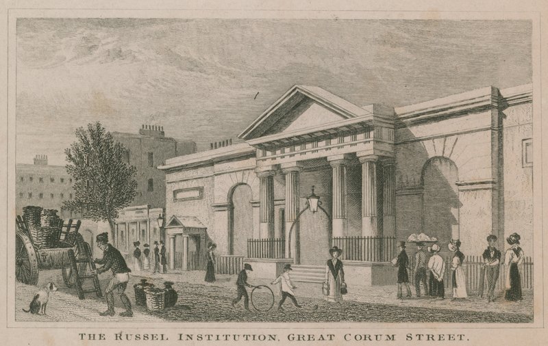 Russell Institution, Great Coram Street, Londyn autorstwa English School