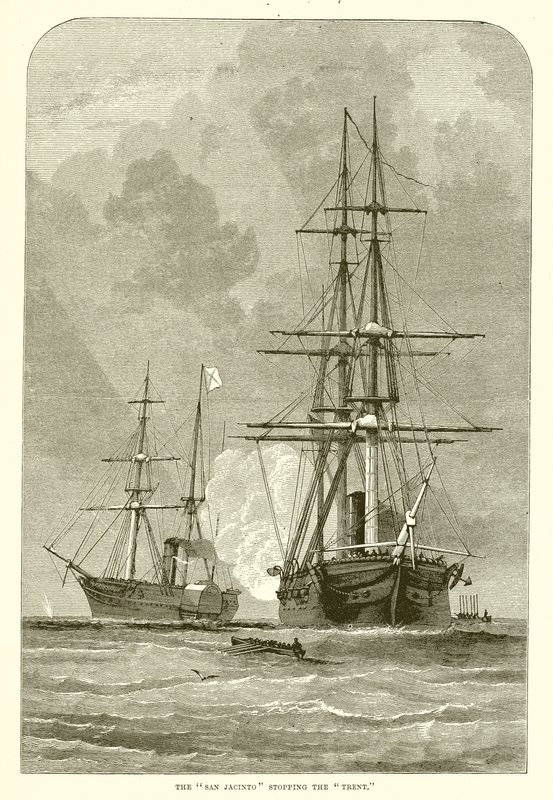 San Jacinto zatrzymuje Trent autorstwa English School
