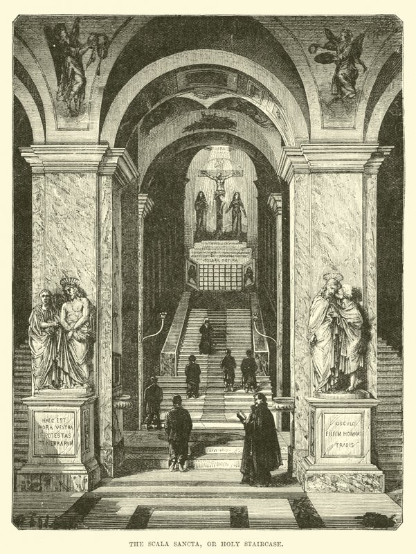 Scala Sancta, czyli Święte Schody autorstwa English School