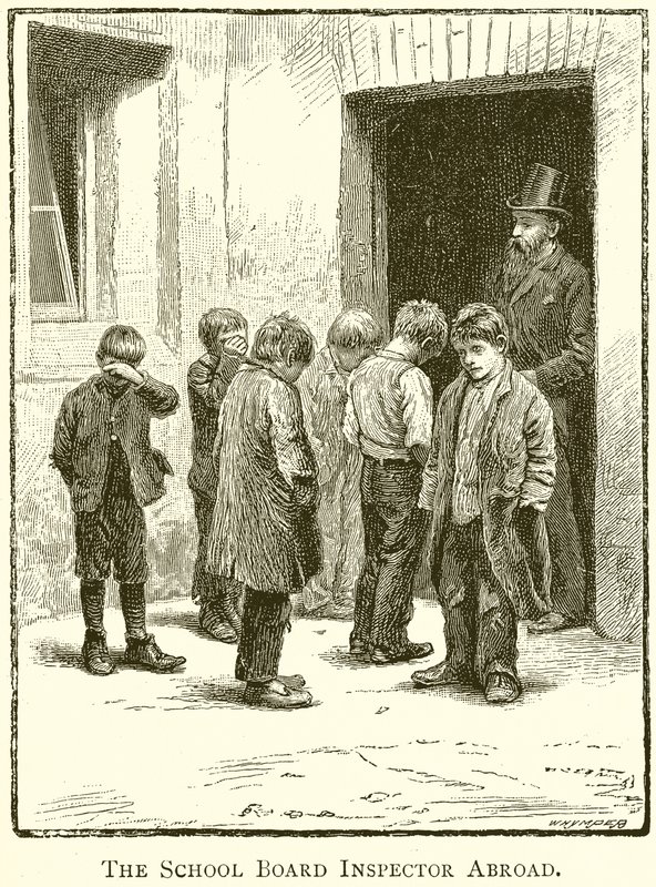 Inspektor Rady Szkolnej za granicą autorstwa English School