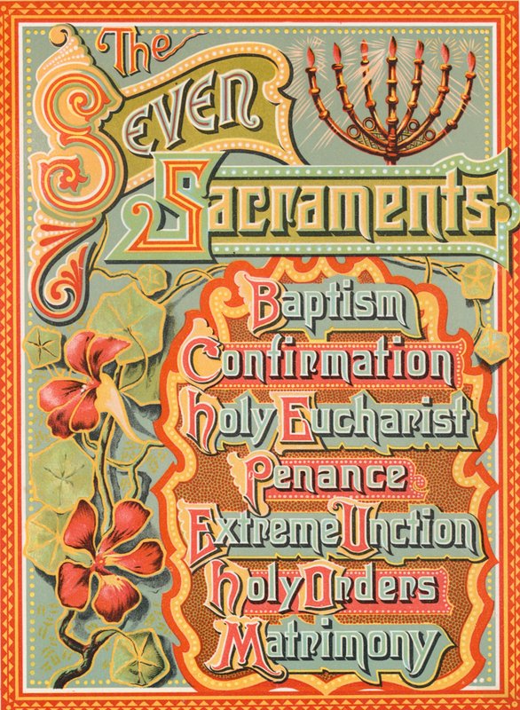 Siedem sakramentów autorstwa English School