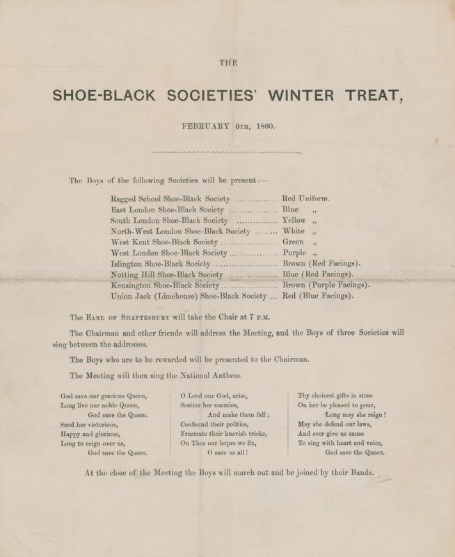 The Shoes-Black Soceties Zimowa uczta autorstwa English School