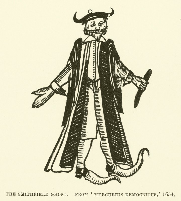 Duch Smithfield, z Mercurius Democritus autorstwa English School
