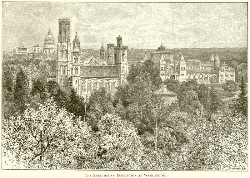 Smithsonian Institution w Waszyngtonie autorstwa English School