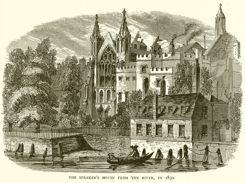 Dom Mówców znad rzeki, 1830 autorstwa English School