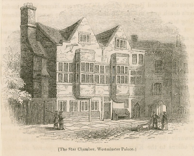 Sala Gwiazd, Pałac Westminsterski, Londyn autorstwa English School