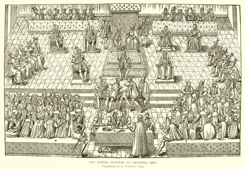 Stany Generalne w Orleanie, 1561 autorstwa English School