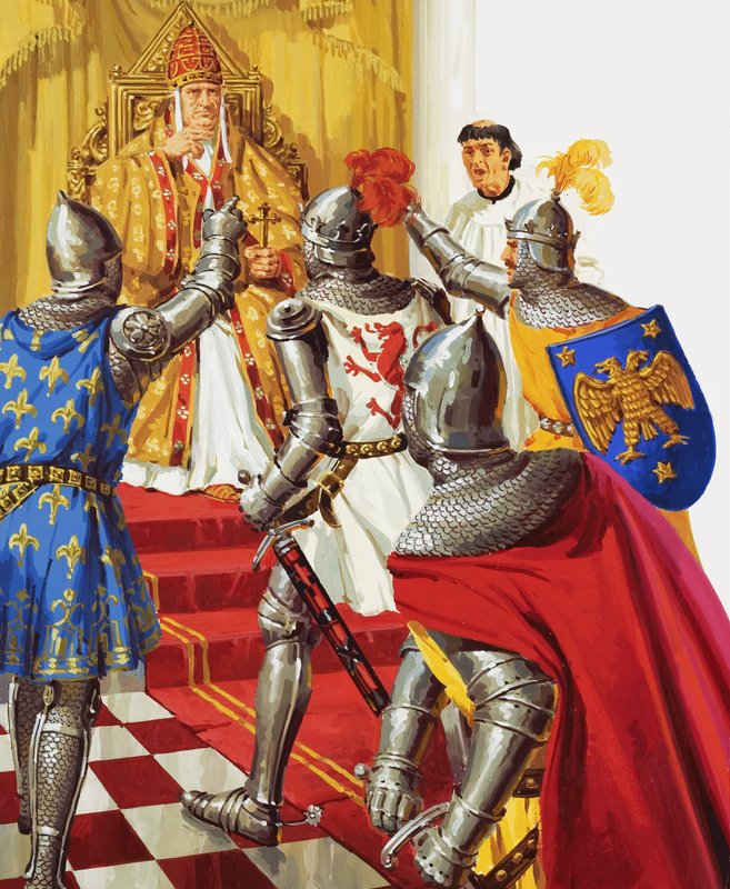 Historia Francji: Panowanie chciwego tyrana autorstwa English School