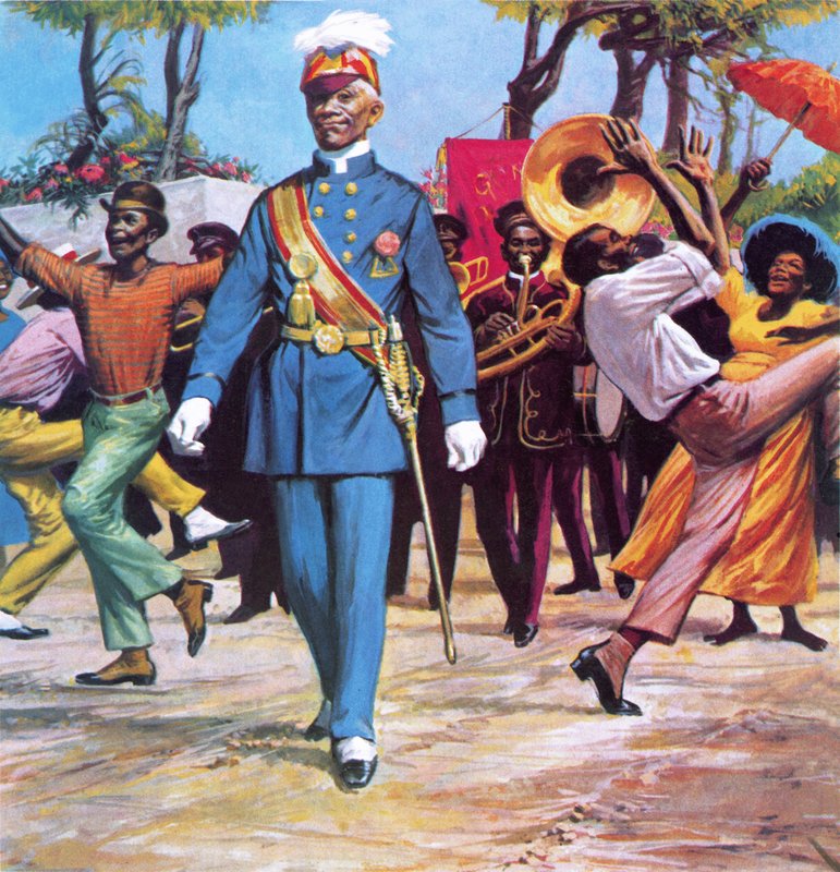 Historia jazzu autorstwa English School