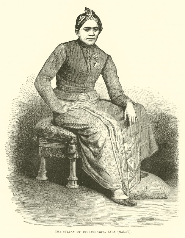 Sułtan Djokjokarta, Jawa, Malaj autorstwa English School