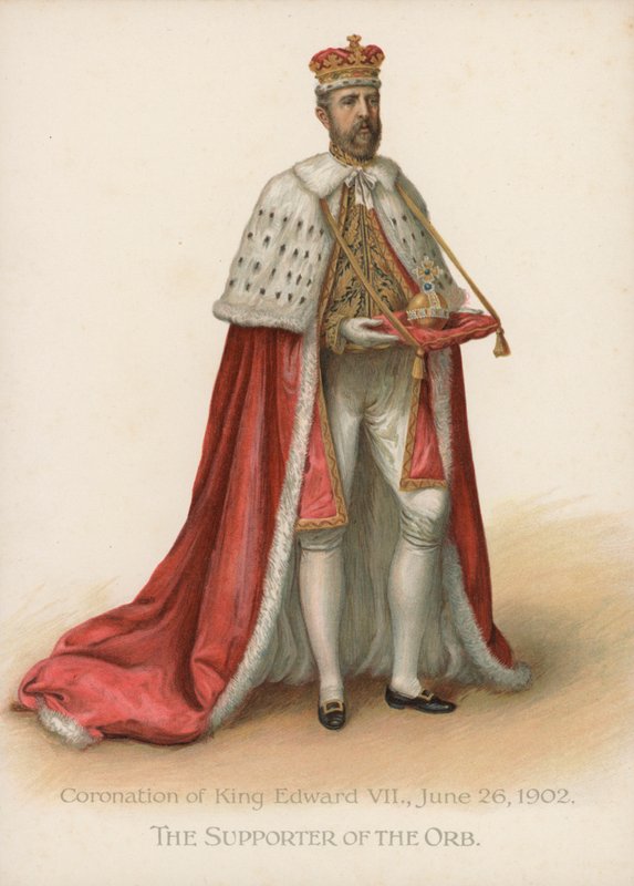 Zwolennik kuli (chromolitho) autorstwa English School