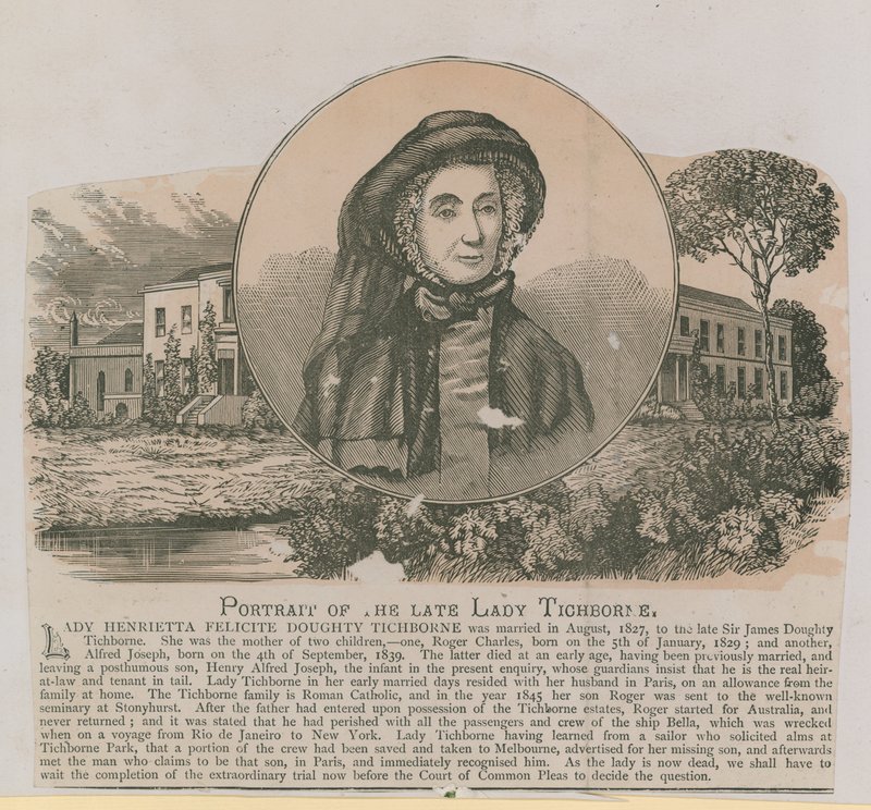 Powód Tichborne autorstwa English School