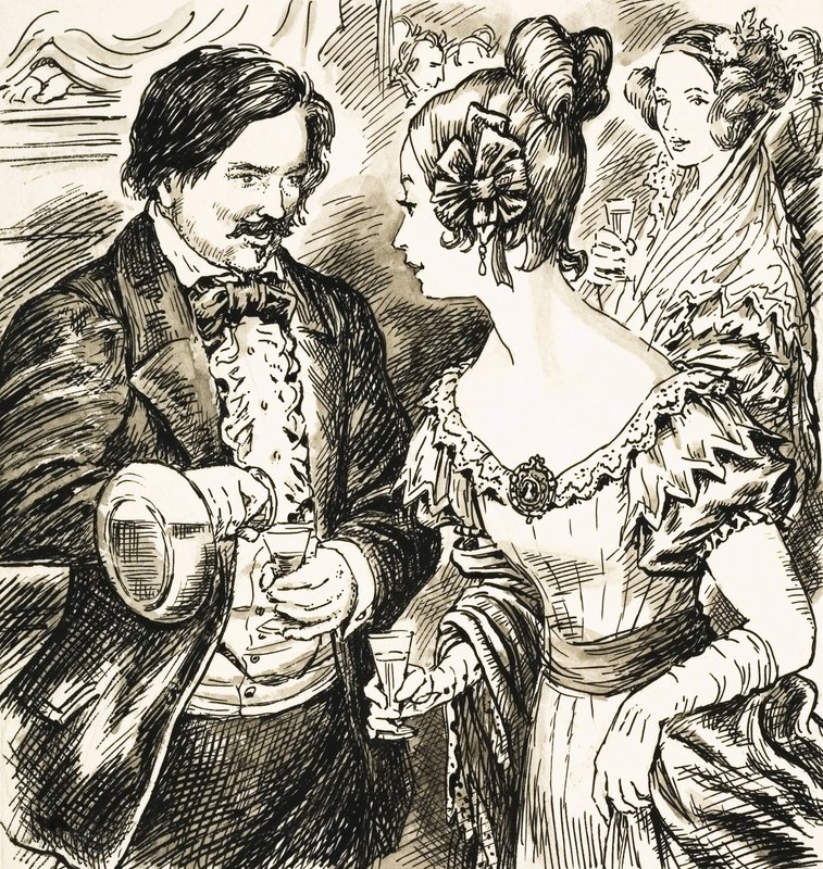 Tytani: Nieśmiertelny Geniusz (Honore de Balzac) autorstwa English School