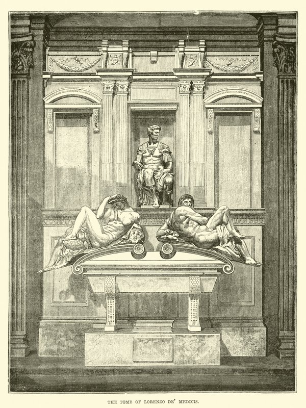 Grób Lorenza de Medicis autorstwa English School