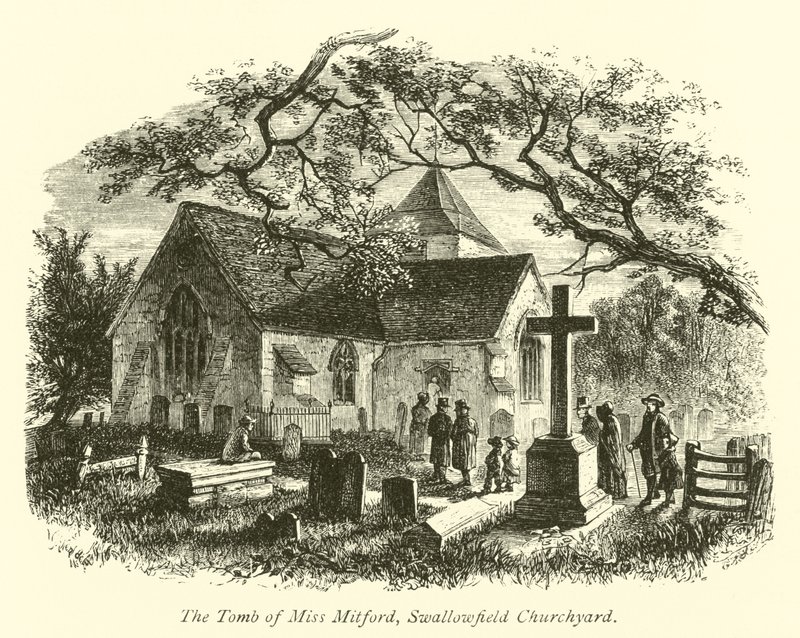 Grób panny Mitford, Swallowfield Churchyard autorstwa English School
