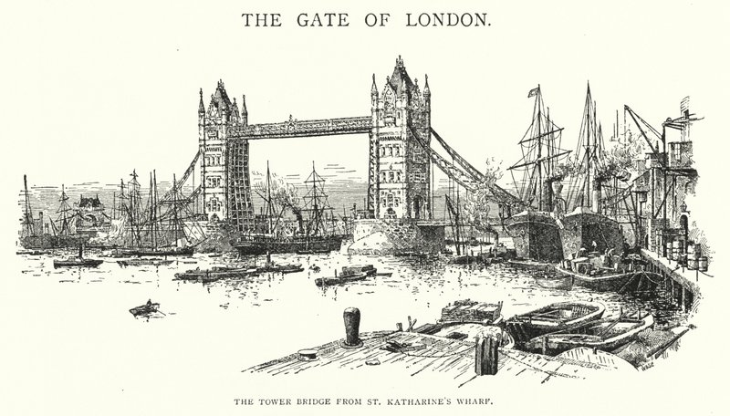 Tower Bridge z St Katharine