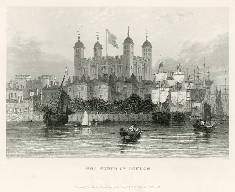 Tower of London autorstwa English School