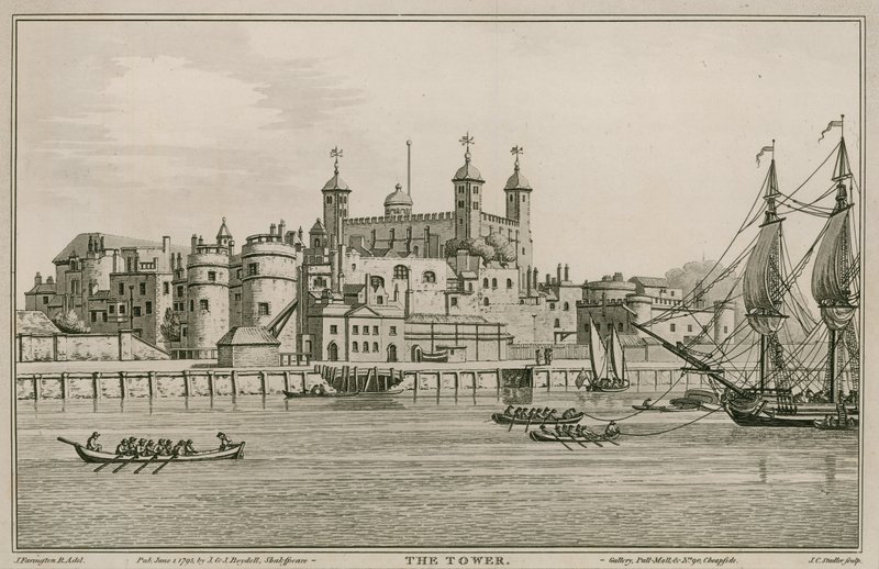 Tower of London autorstwa English School